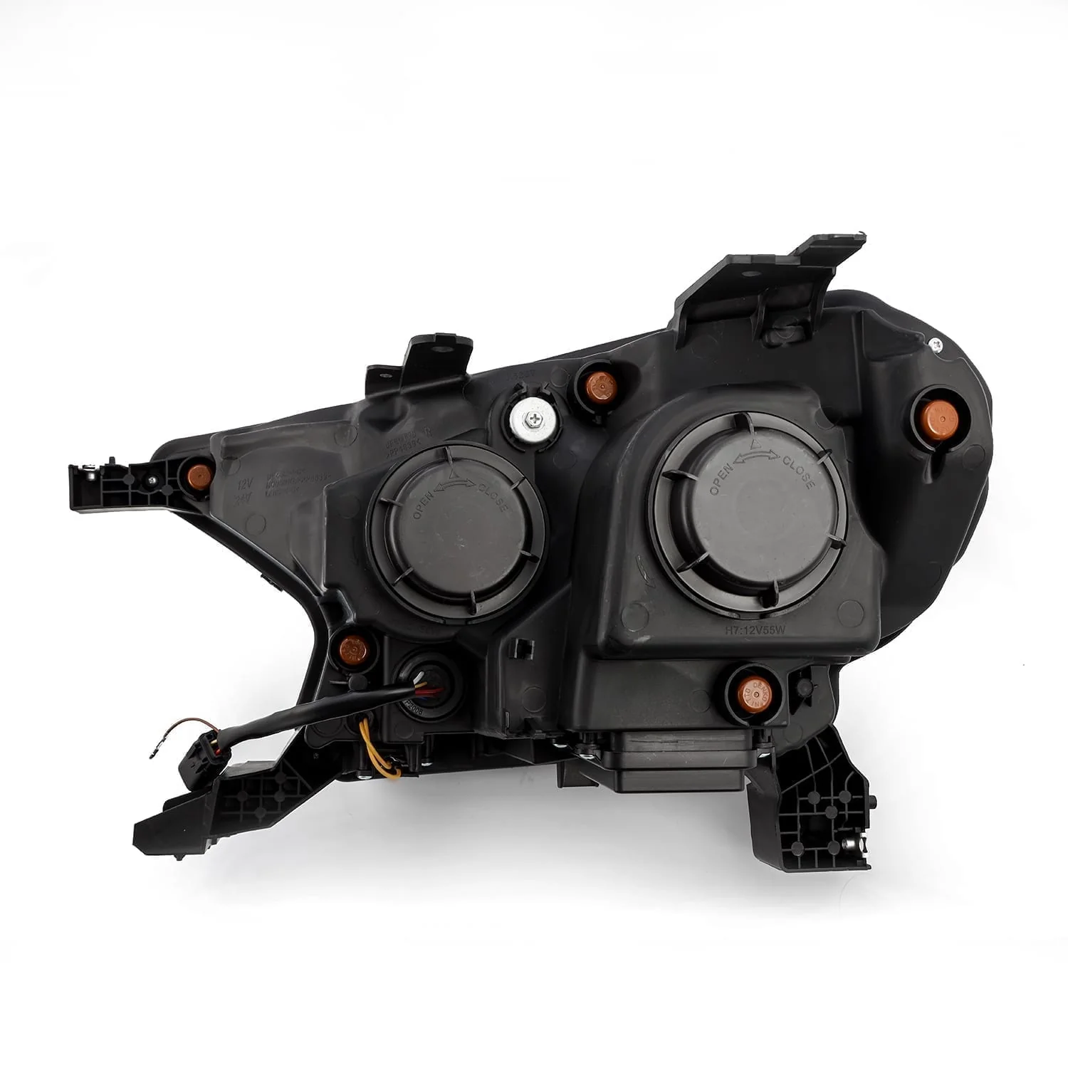 15-21 Ranger and Everest - NOVA Chrome-Black LED headlights - Image 9