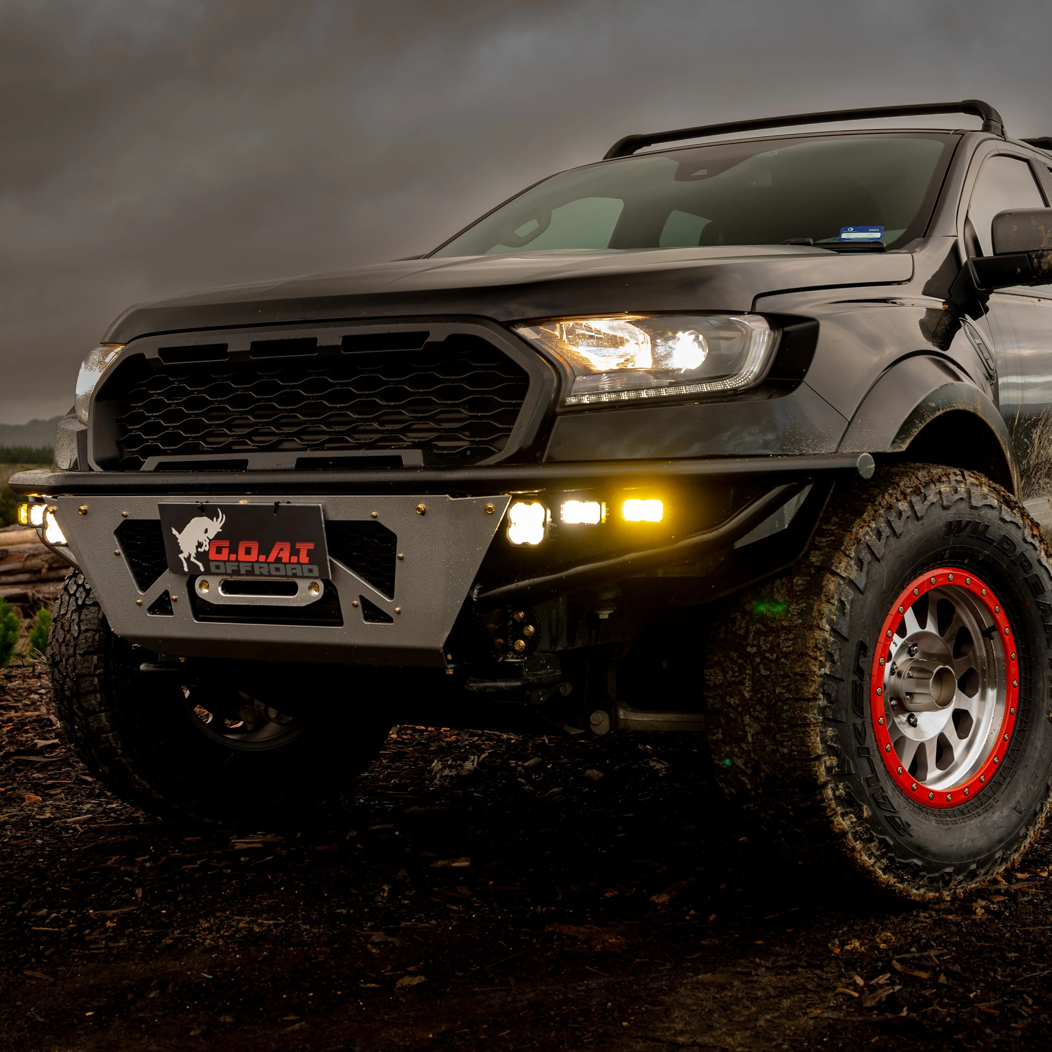 2018-2022 Ranger Raptor DesertSpec prerunner tube bumper - Image 2