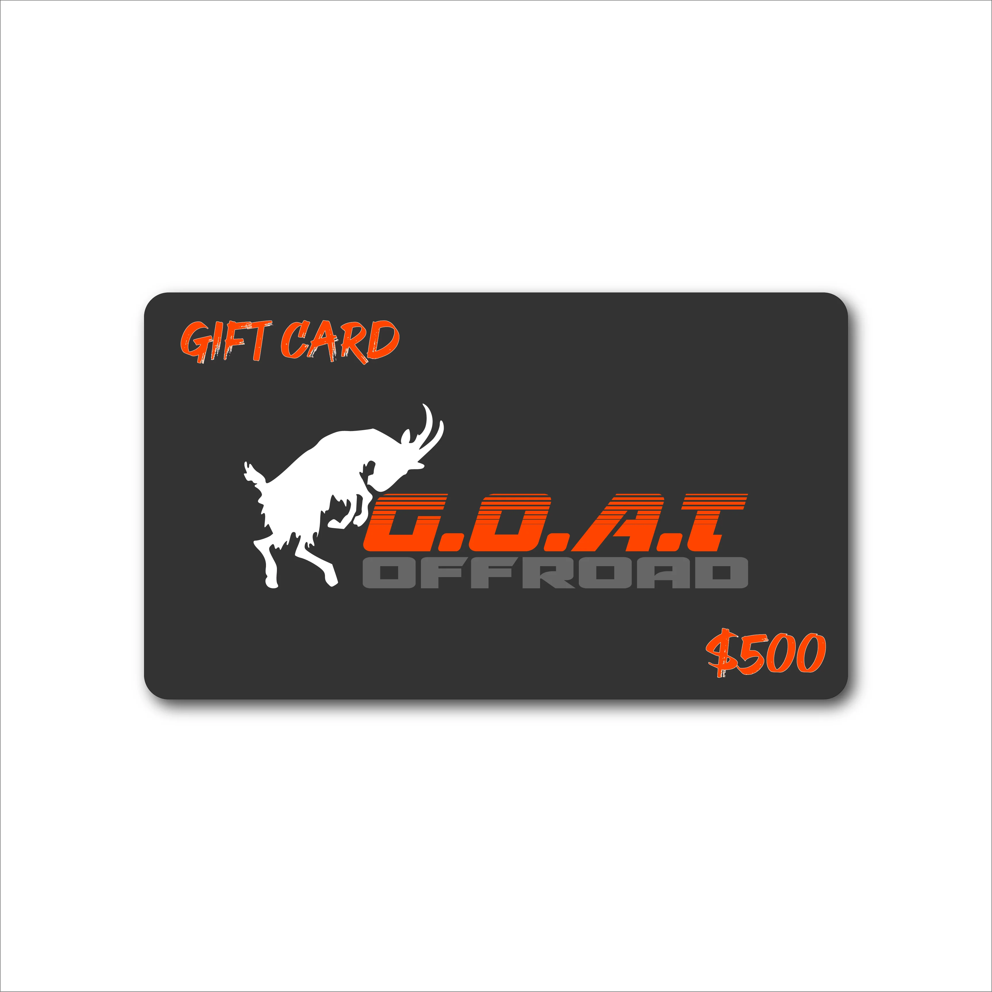 G.O.A.T Gift Card - Image 6