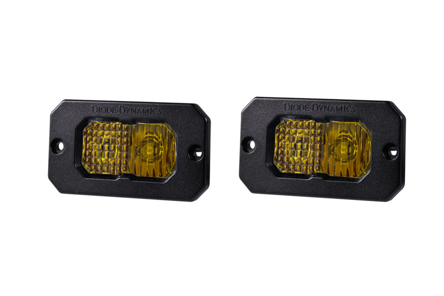 SSC2 2" Pod  - Pro - Flush Mount - Yellow - Image 4